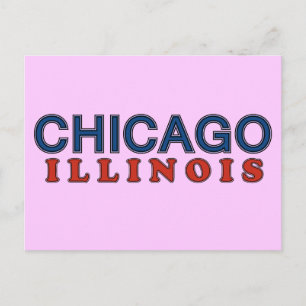 Grüße aus Chicago mis amigos! Postkarte