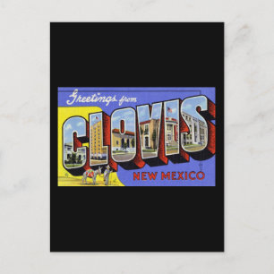 Grüße aus Clovis New Mexico Postkarte
