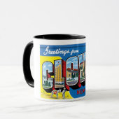 Grüße aus Clovis, New Mexico! Tasse (Vorderseite Links)