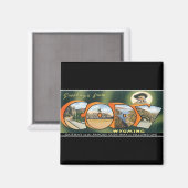 Grüße aus Cody Magnet (Vorderseite/Rückseite)