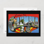 Grüße aus Columbia South Carolina Postkarte (Vorne/Hinten)