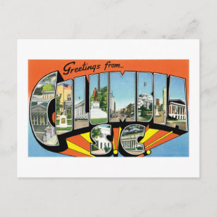 Grüße aus Columbia, South Carolina! Postkarte