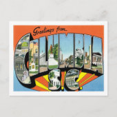 Grüße aus Columbia South Carolina US City Postkarte (Vorderseite)