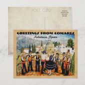 Grüße aus Comares / Andalusien, Spanien Postkarte (Vorne/Hinten)
