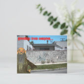 Grüße aus Compton Postkarte (Stehend Vorderseite)