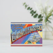 Grüße aus DC Postkarte (Stehend Vorderseite)