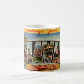 Grüße aus Delaware Kaffeetasse (Mittel)