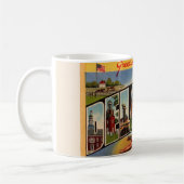 Grüße aus Delaware Kaffeetasse (Links)