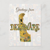 Grüße aus Delaware Postkarte (Vorderseite)