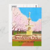 Grüße aus dem Brandywine Park Postkarte (Vorne/Hinten)