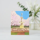Grüße aus dem Brandywine Park Postkarte (Stehend Vorderseite)