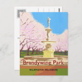 Grüße aus dem Brandywine Park Postkarte (Vorne/Hinten)