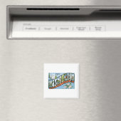 Grüße aus dem Bundesstaat Washington Magnet (In Situ (Geschirrspüler))