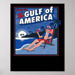 Grüße aus dem Golf von Amerika Poster