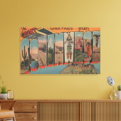 Grüße aus dem Großen Südwesten Leinwanddruck (Insitu (Wohnzimmer))