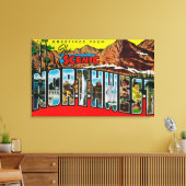 Grüße aus dem Landschaftlichen Nordwesten Leinwanddruck (Insitu (Wohnzimmer))