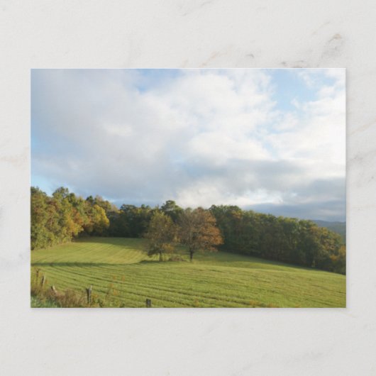 Grüße aus dem NC Blue Ridge Mountains! Postkarte (Vorderseite)