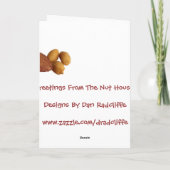 Grüße aus dem Nut House! Karte (Rückseite)