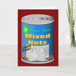 Grüße aus dem Nut House! Karte