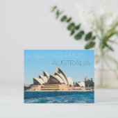 Grüße aus dem Opernhaus australia Postcard Meer Postkarte (Stehend Vorderseite)