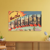 Grüße aus dem Südwesten des Ole Leinwanddruck (Insitu (Wohnzimmer))