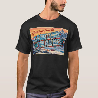 Grüße aus den Bergen des Wahnsinns T-Shirt