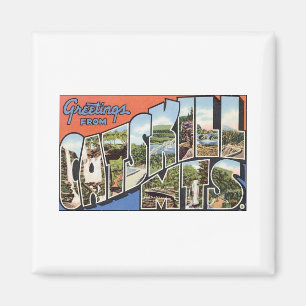 Grüße aus den Catskill Mountains Magnet