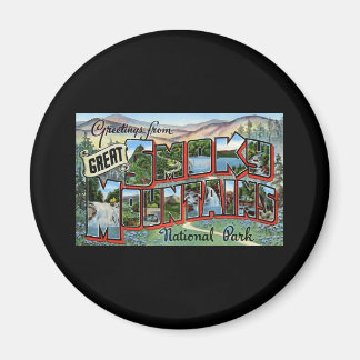 Grüße aus den Großen Smokey-Bergen Magnet