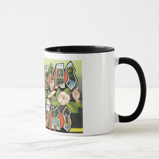 Grüße aus den Ozarks! Tasse (Rechts)
