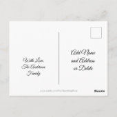 Grüße aus den Werken der Utah State Flag Hearts US Postkarte (Rückseite)