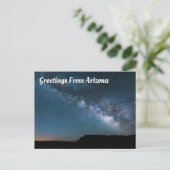 Grüße aus der Astronomie von Arizona Postkarte (Stehend Vorderseite)