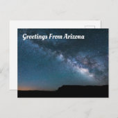 Grüße aus der Astronomie von Arizona Postkarte (Vorne/Hinten)