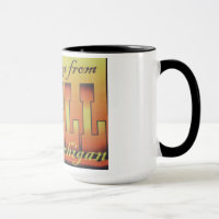 Grüße aus der Hölle, Michigan Tasse 1