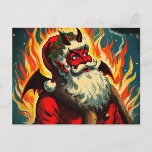 Grüße aus der Hölle Postkarte (Vorderseite)