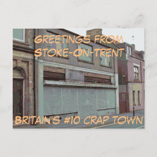 Grüße aus der Postkarte Stoke-On-Trent (Vorderseite)