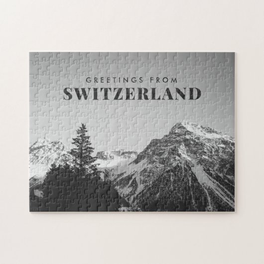 Grüße aus der Schweiz Puzzle (Horizontal)