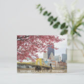 Grüße aus der Stadt Pittsburgh! Postkarte (Stehend Vorderseite)