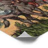 Grüße aus der Südwestwüste Poster (Ecke)