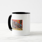 Grüße aus der Südwestwüste Tasse (Vorderseite Links)