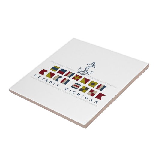 Grüße aus Detroit Fliese (Seite)