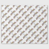 Grüße aus Detroit Geschenkpapier (Flach)