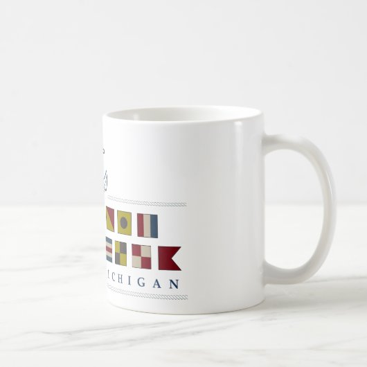 Grüße aus Detroit Kaffeetasse (Rechts)