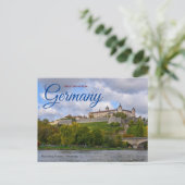 Grüße aus Deutschland Marienberg Würzburg Postkarte (Stehend Vorderseite)