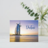 Grüße aus Dubai Postcard Landschaftlichen VAE Postkarte (Stehend Vorderseite)