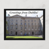 Grüße aus Dublin! Postkarte (Vorderseite)