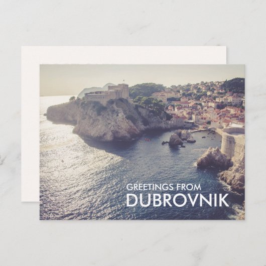 Grüße aus Dubrovnik Kroatien Postcard Postkarte (Vorne/Hinten)