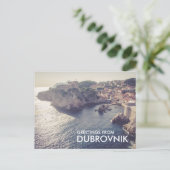 Grüße aus Dubrovnik Kroatien Postcard Postkarte (Stehend Vorderseite)