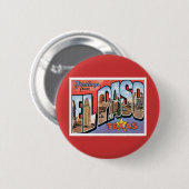 Grüße aus EL Paso, Texas Button (Vorne & Hinten)