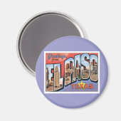 Grüße aus EL Paso, Texas Magnet (Vorderseite/Rückseite)