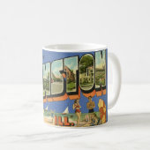 Grüße aus Evanston ILL.  Kaffeetasse (VorderseiteRechts)